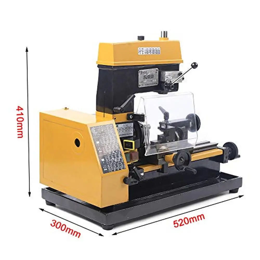 3 in 1 Micro Multi-Function Woodworking Lathe Drilling & Milling Machine 360° Rotatable Head Precision Performance Dovetail Rail 2