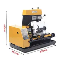 3 in 1 Micro Multi-Function Woodworking Lathe Drilling & Milling Machine 360° Rotatable Head Precision Performance Dovetail Rail 2