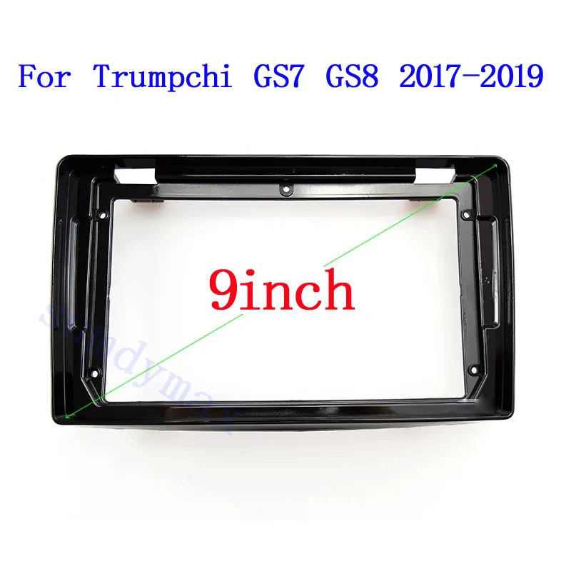 

9 Inch Car Radio Fascia For GAC Trumpchi GS7 GS8 2017 2018 2019 Android MP5 GPS Player Dash Panel Frame 2 Din Stereo Cover