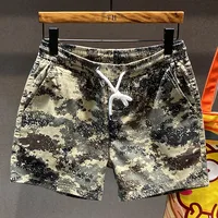 Camouflage Four-Point Casual Shorts Men's Fashion All-Match Trendy Loose Summer Thin Trendy Brand Ins Summer Beach Pants 1