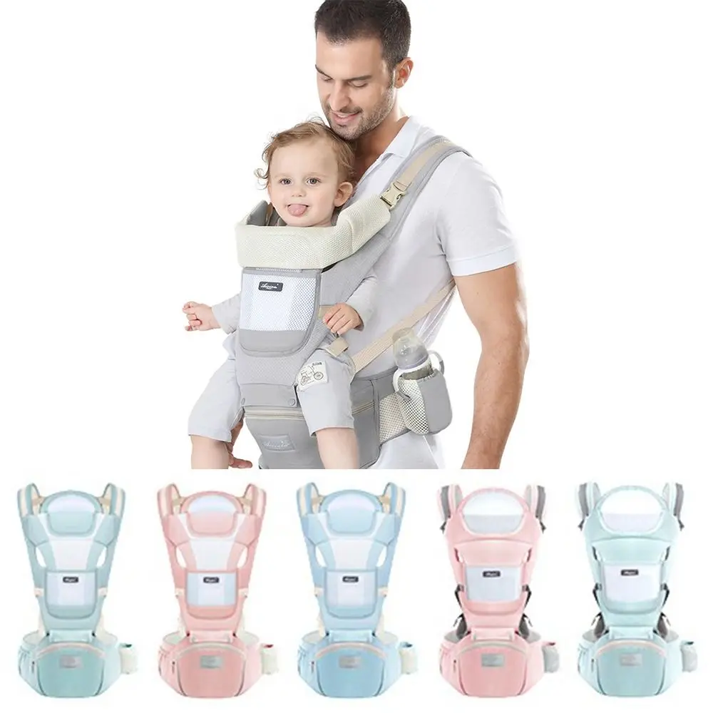 

Adjustable Baby Carrier High Quality Multifunction Breathable Baby Waist Stool Portable Labor-saving Baby Sling Wrap