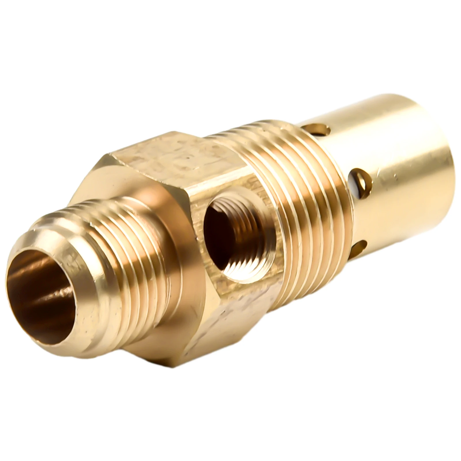 Brass Check Valve G3/8 Air Compressor Check Valve Male Threaded NPT1/2In For Air Compressor Replacement Accessories 3 port check valve brass male thread check valve connector tool for air compressor 20 16 10 connector joint adapter