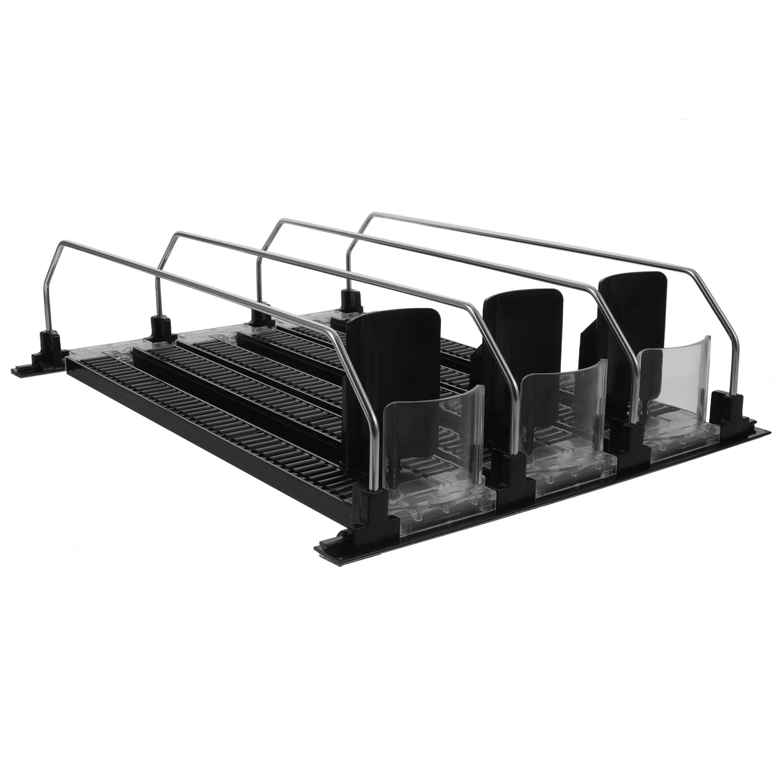 

Automatic Beverage Tray Water Bottles Dispenser Can Pusher Bottle Soda Fridge Beverage Rack Water Holder Glide Pushing Self