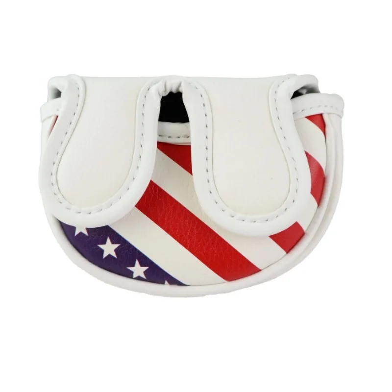 Stars Stripes Center Shafted Golf Mallet Putter head Cover