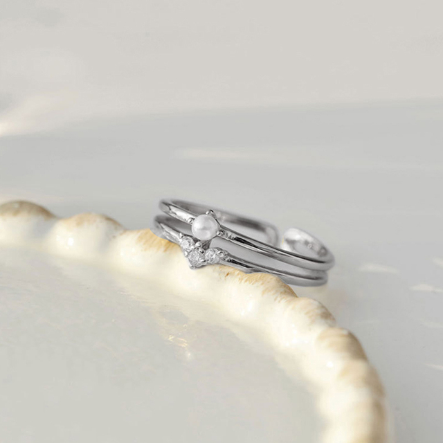 Heart Finger Open Rings For Women Girls Silver Color Metal Party Wedding Geometric Fashion Knuckle Jewelry Couple Gifts