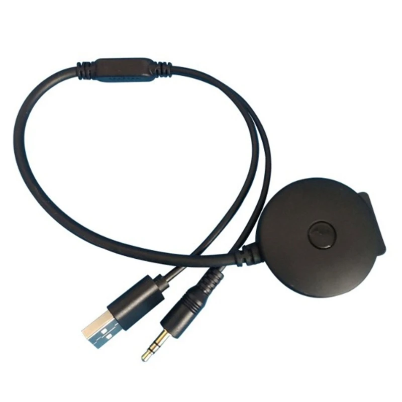 

Автомобильный аудиоприемник, адаптер для мобильного телефона, беспроводной Bluetooth-совместимый Aux-приемник, кабель, для Mini