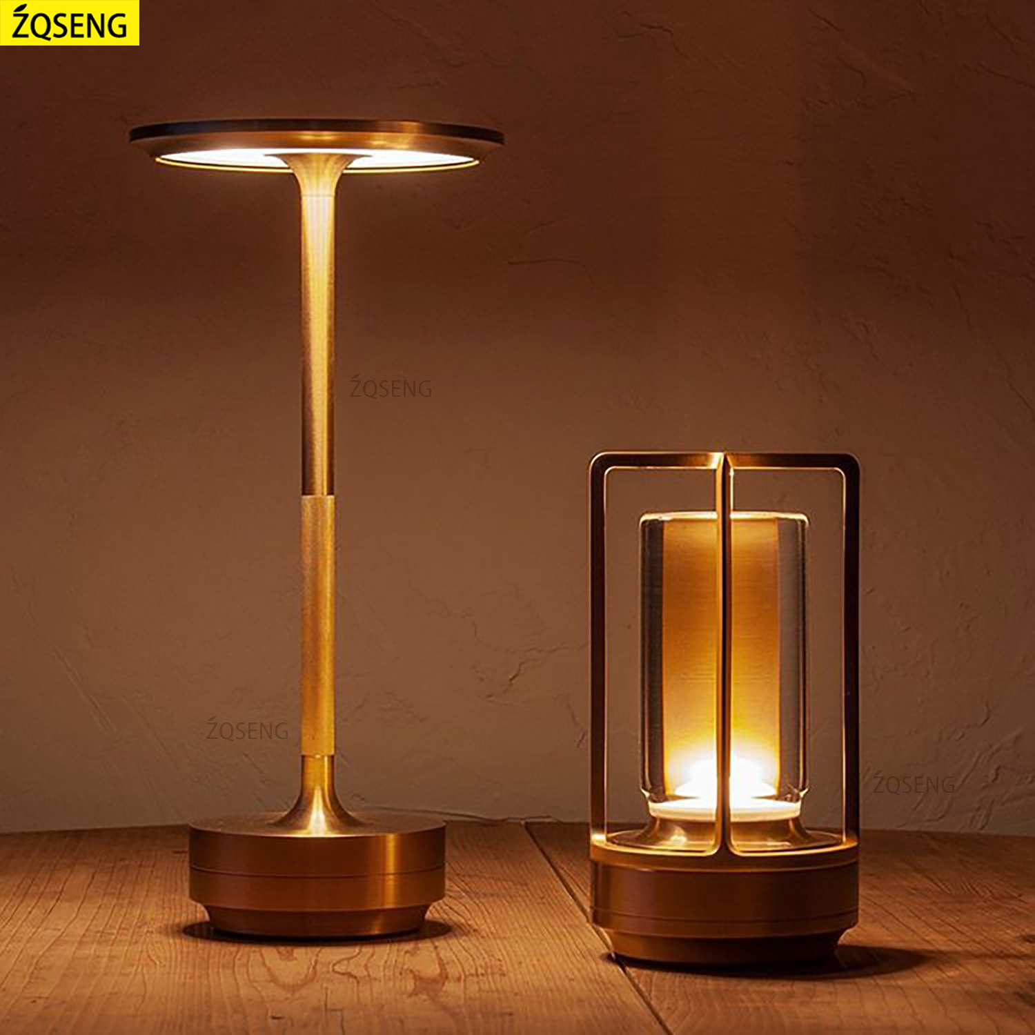  Table Lamp Touch Rechargeable Desk Lamp Wireless Reading Lamp for Bar Restaurant Bedroom Home Outdoor Decor Creative Gifts 