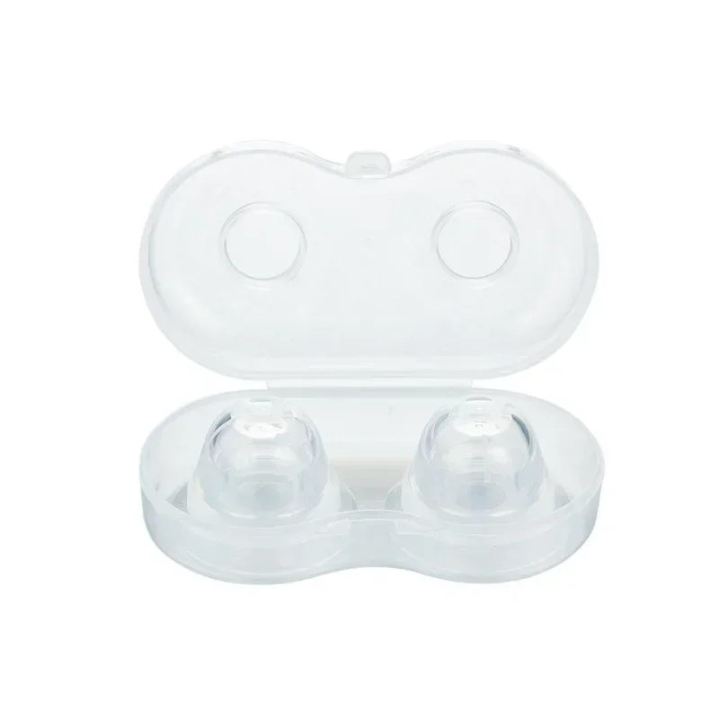 Nipple Sucking Corrector 2PC Silicone Nipple Correction Niplette Shield Sucker Corrector Flat Silicone Nipple Breast Correction Inverted