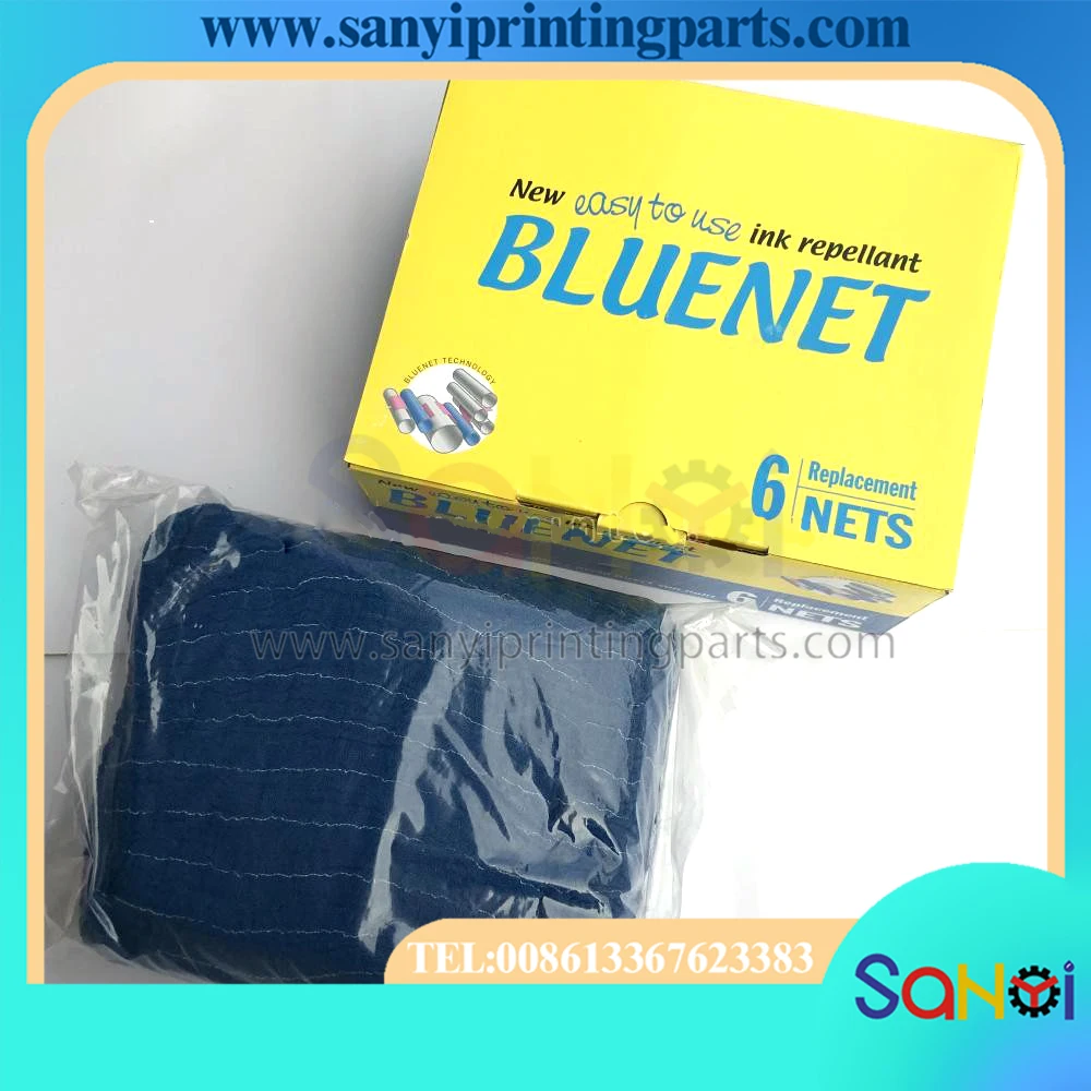 Stampa Blue Net Offset Printing Super Blue Cloth Supper Bull Net 1 Bag (6Pcs) Per Heidelberg Sm102 Sm74 Sm52 Machine Blue Net