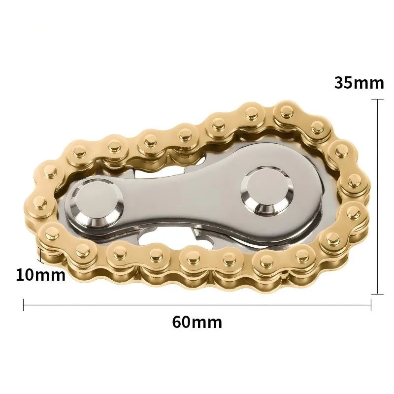 Enhanced Metal Fidget Spinner for Stress Relief and Focus