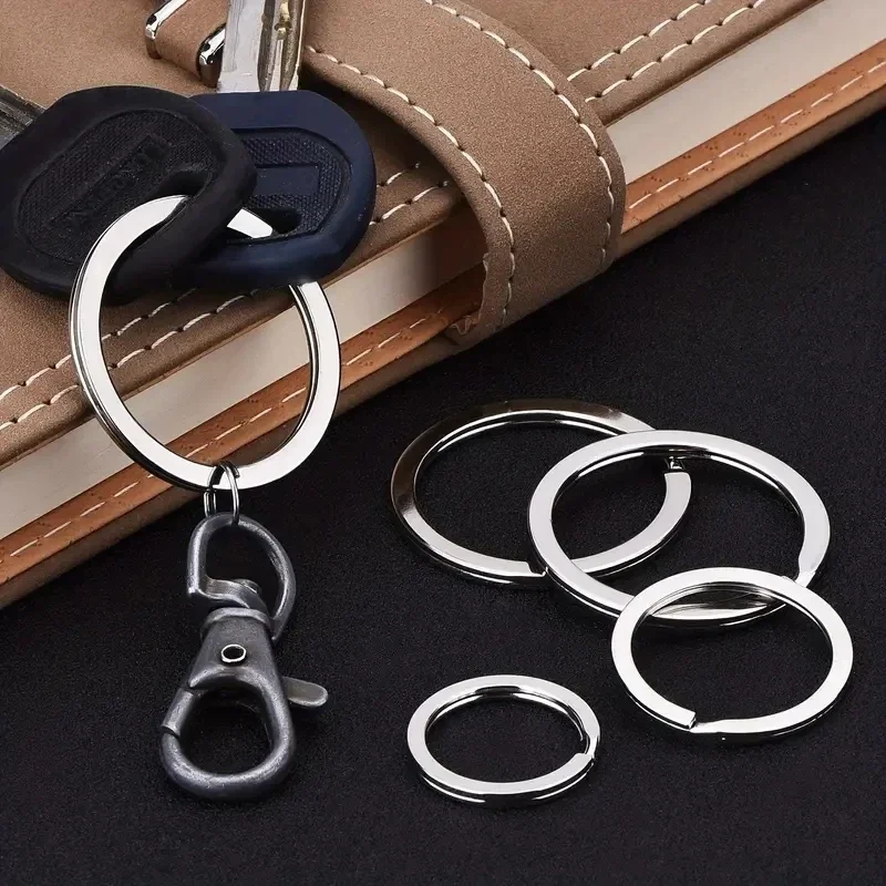 120 Pezzi Dischi Acrilici Portachiavi Kit, Trasparenti Circolari