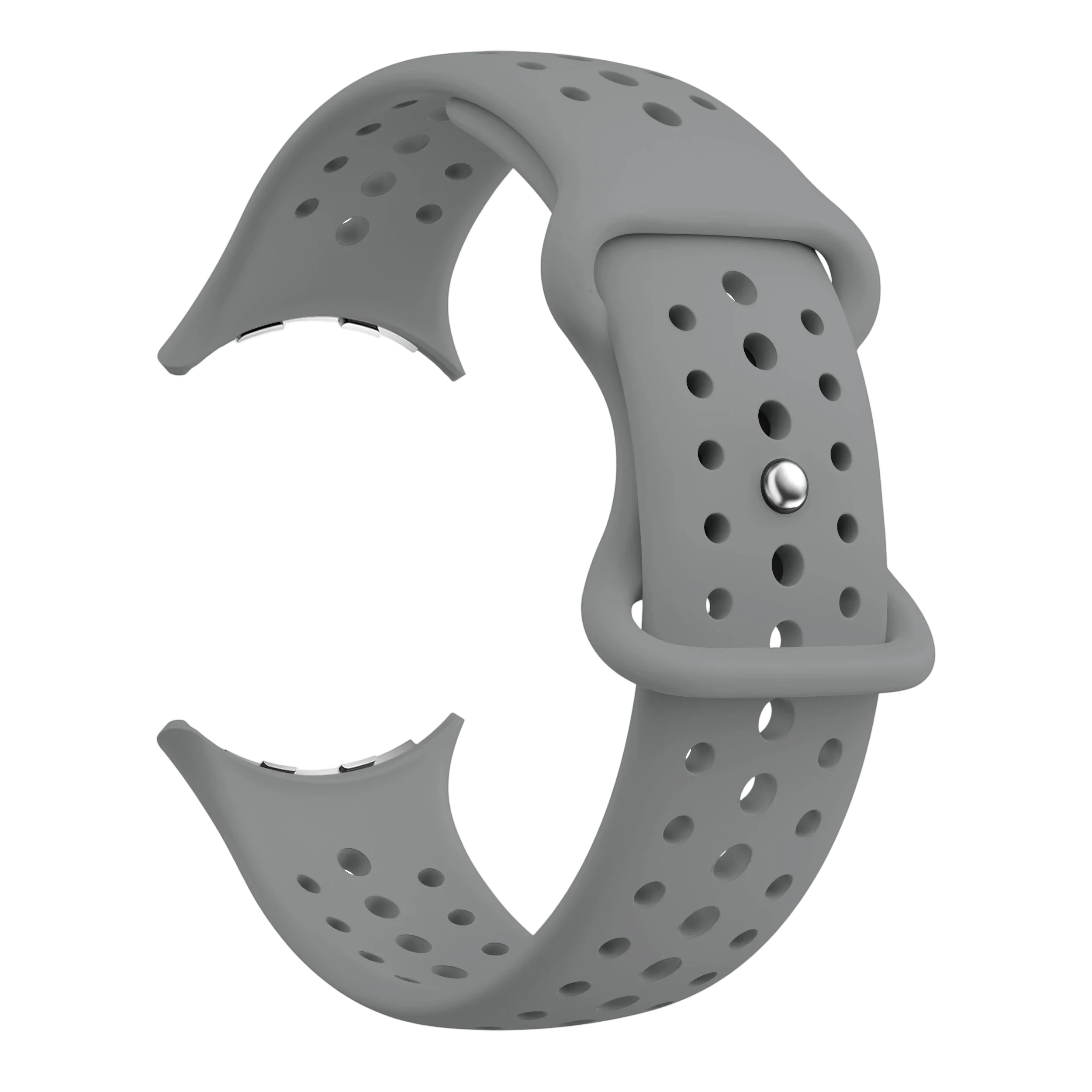 2pc Original Silicone Sports Replacement Strap for Smartwatch, 45mm/41mm