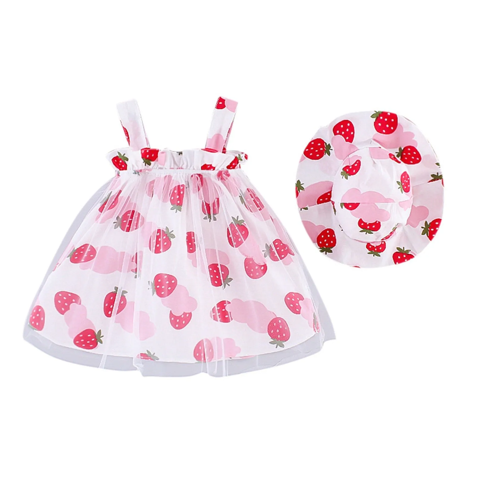

Princess Style Dress Trendy New Design Vest Skirt With Bow Casual Printing Sleeveless Dresses Infantil Girls Cute Summer Clothes
