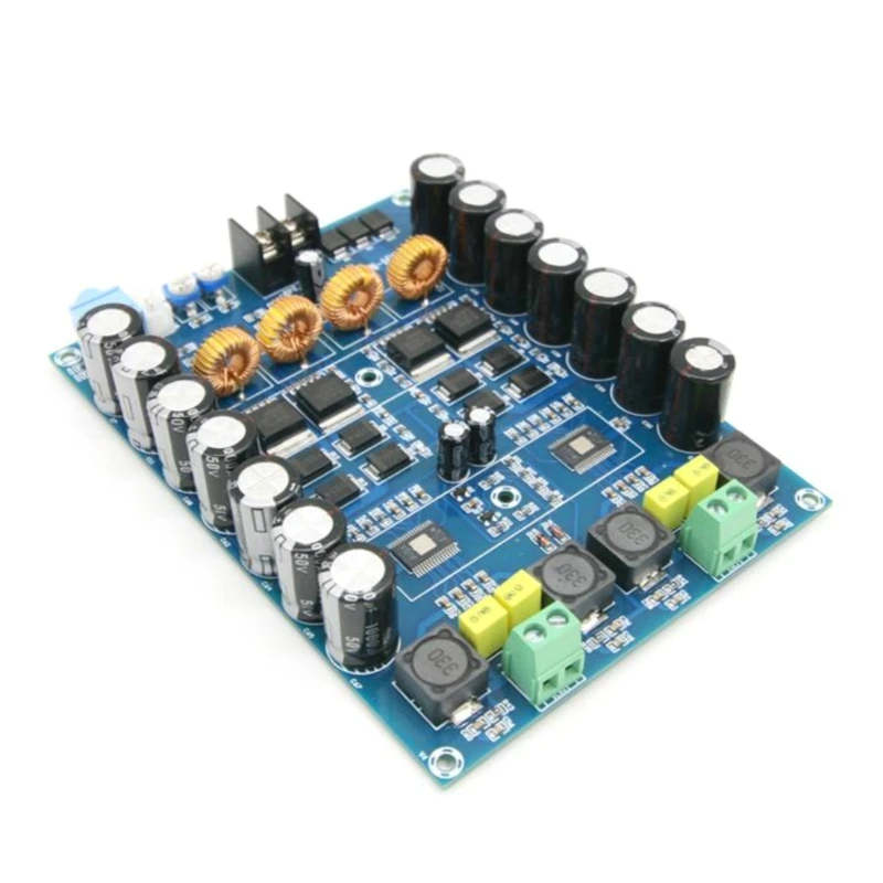 DC12V24V150Wx2CarSpeakerDigitalAmplifierBoard2ChannelXHM641