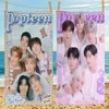 Korea Kpop A-Astro Banner Microfiber Printed Beach Towel Mountain Climbing Yoga Beach Swimming Running Absorbent Soft Towel 1