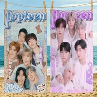 Korea Kpop A-Astro Banner Microfiber Printed Beach Towel Mountain Climbing Yoga Beach Swimming Running Absorbent Soft Towel 1