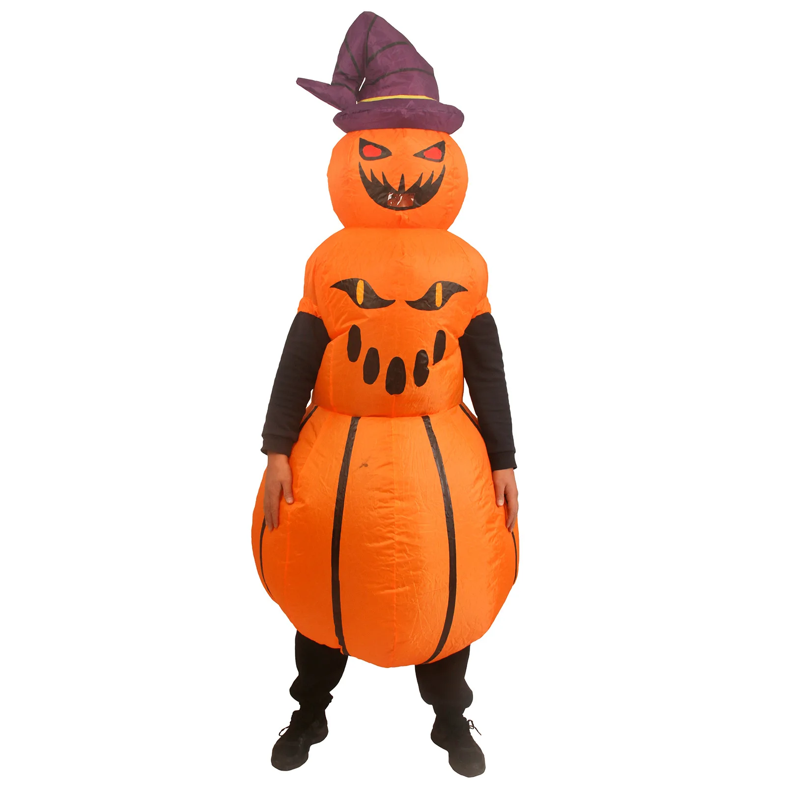 

Pumpkin Inflatable Costume Halloween Cosplay Anime Carnival Festival Outfits Party Dress Blow Up Suit Adults Women Men Fancy