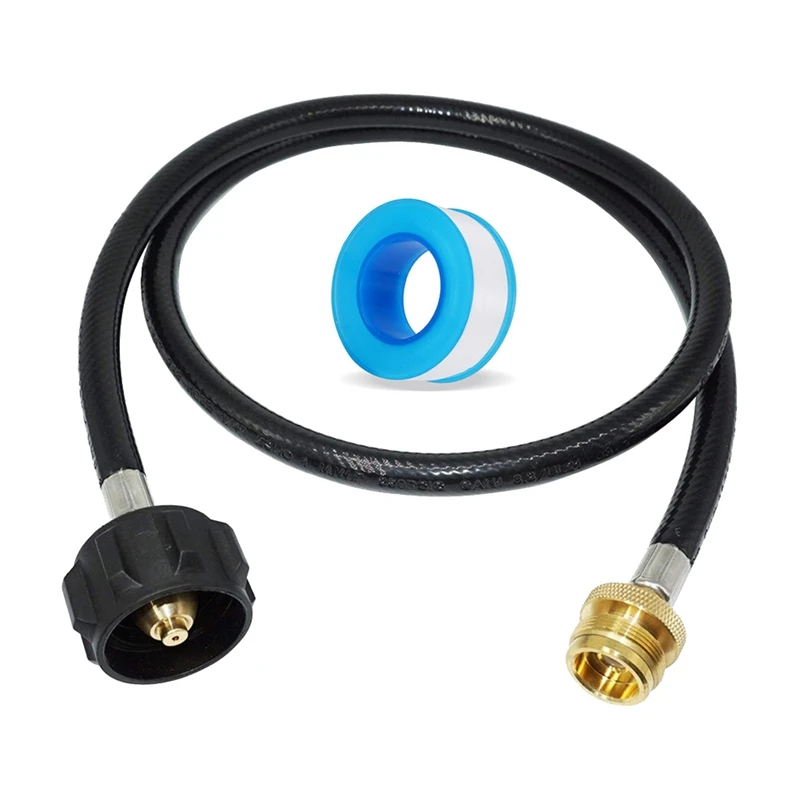 1 Set Tubo Propano Tubo Del Gas Lp Da 1Lb A 20Lb, Tubo Del Serbatoio Del Propano Da 6 Piedi Per Weber/Blackstone Grill