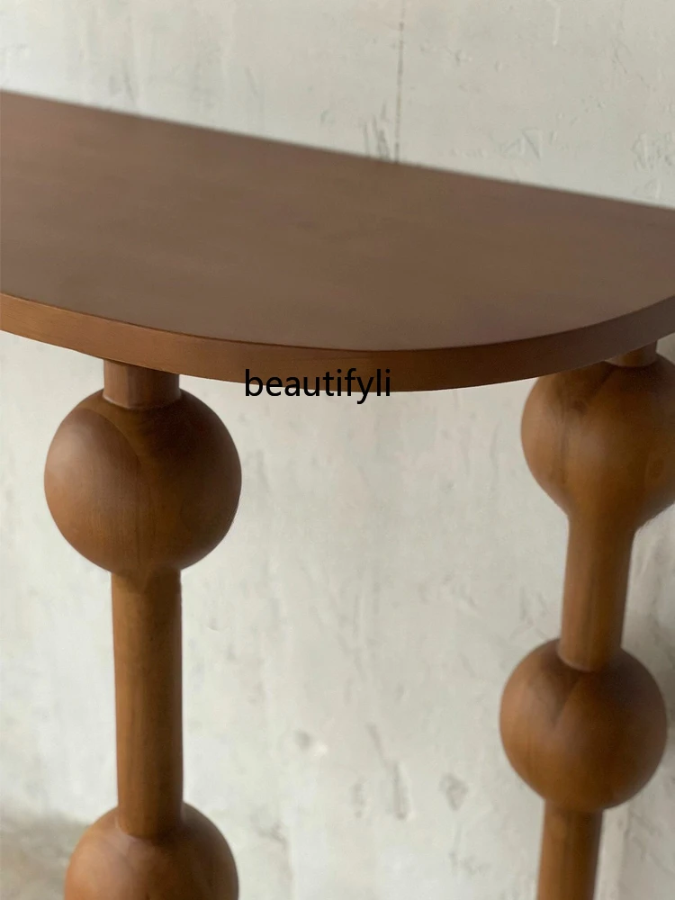 Рисунок 5 - Консольные столы из массива дерева