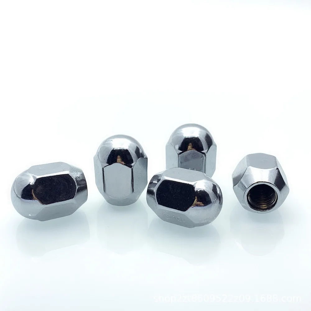 Mysttoo M14x1.5 Wheel Lug Nut Stud Kit (4-Piece) - Compatible With Toyota Land Cruiser, Tundra, Lexus LX570, Chrome Plated