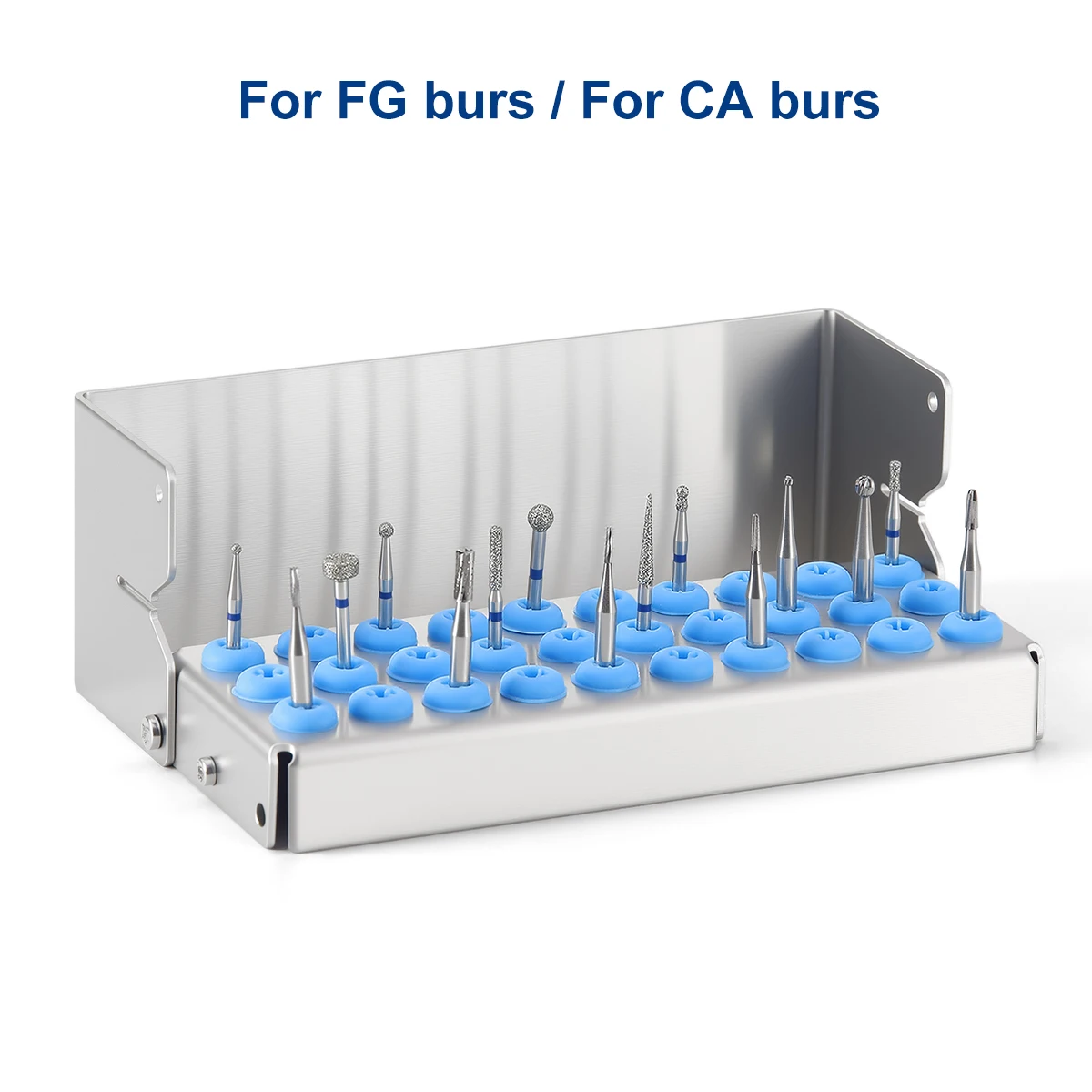 8/30 Löcher Zahnbohrerhalter Sterilisator Endo File Desinfection Box Organizer 135 ℃ Autoklavierbares, sterilisierbares Laborgerät AZDENT – Detail 2