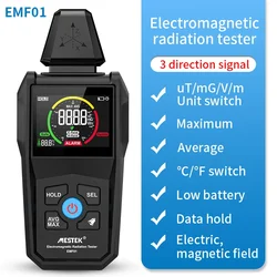 Advanced EMF Meter & Electromagnetic Field Radiation Detector for Home and Professional Use (EMF01)