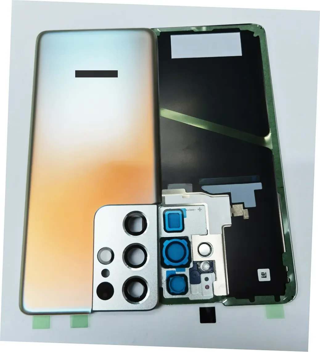 

OEM Original New Back Battery Cover Case For SAMSUNG Galaxy S21 Ultra S21ultra S21U Rear Door Housing Glass Panel Replacement