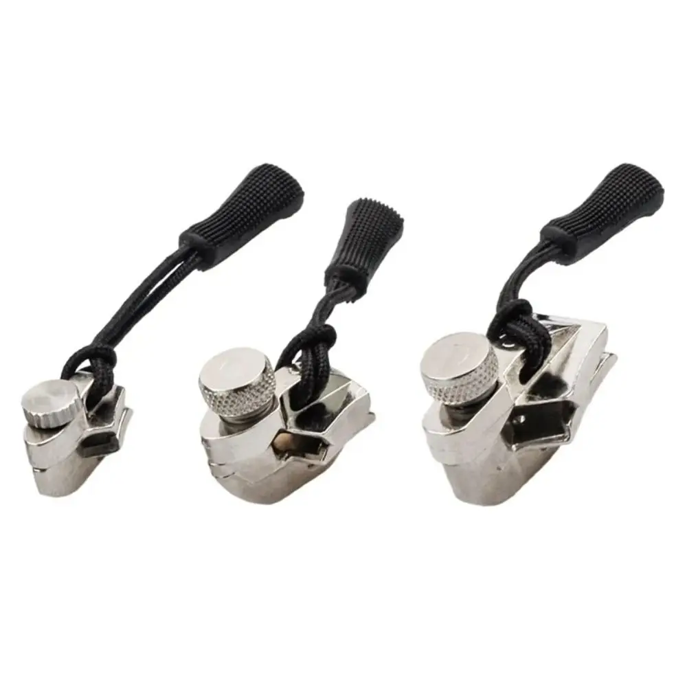 3 Different Size Zipper Repair Kit DIY Universal Instant Zipper Puller Sewing Tools Replacement Bad Buckle Suitcase Head