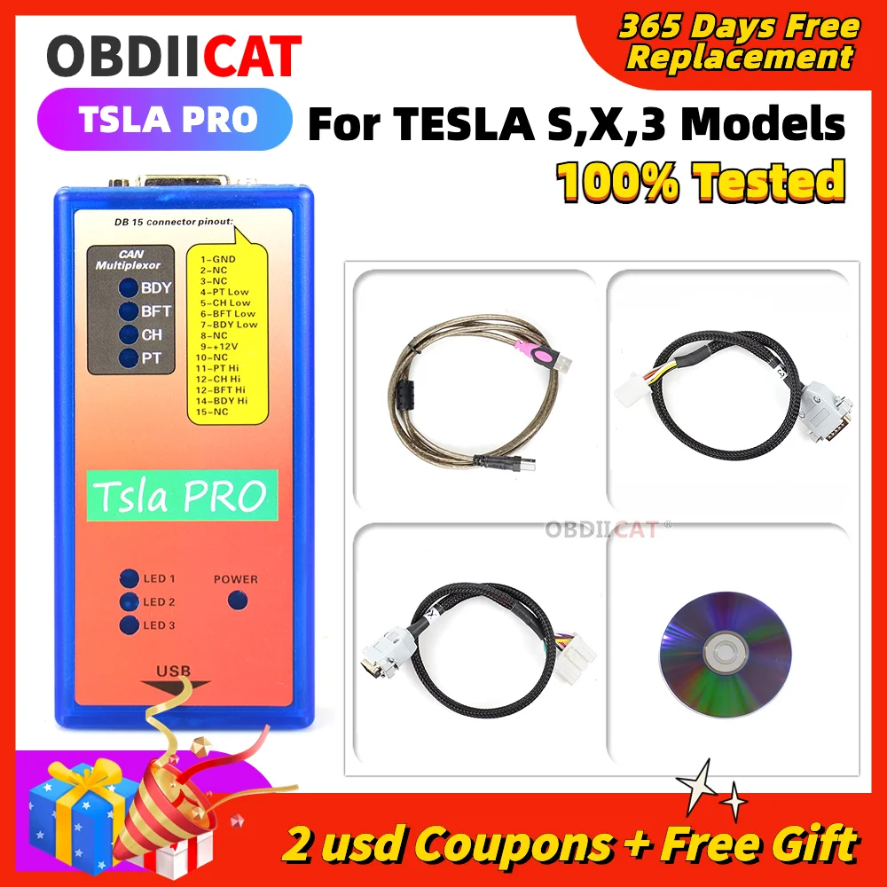 Newest Tsla Pro Scanner Professaional Diagnostic And Programming Tool ...