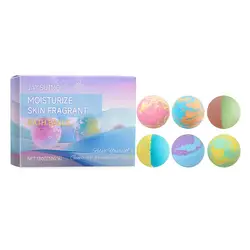 Luxurious Organic Bath Bombs with Essential Oils - Moisturizing Spa Gift Set for Relaxation and Revitalized Skin (1 box)