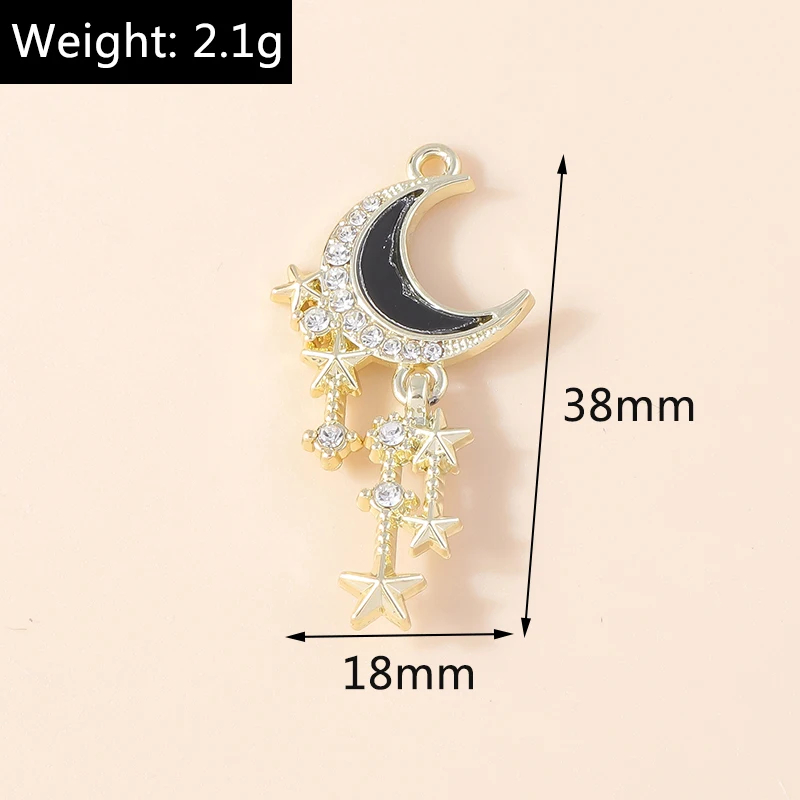 Leslie 4 قطع رائع الذهب والفضة اللون كريستال بولار...