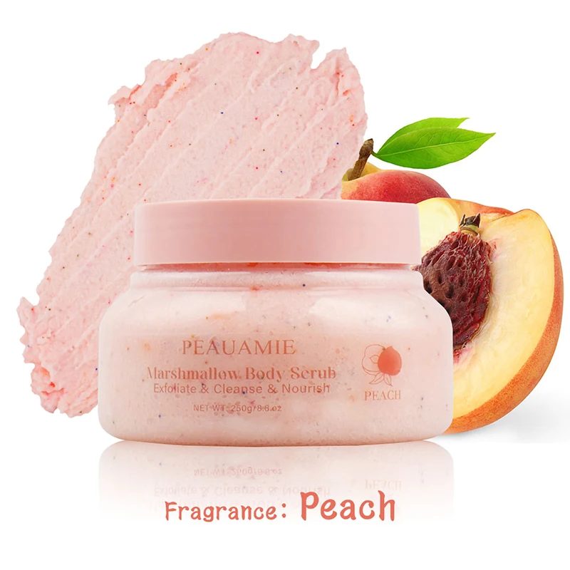 Cotton Candy Fruit Scrub, Scrub Bath Salt, Soften Exfoliation, Cleanse Body, Exfoliate, Fruity Scent, Hydrate & Moisturize 3