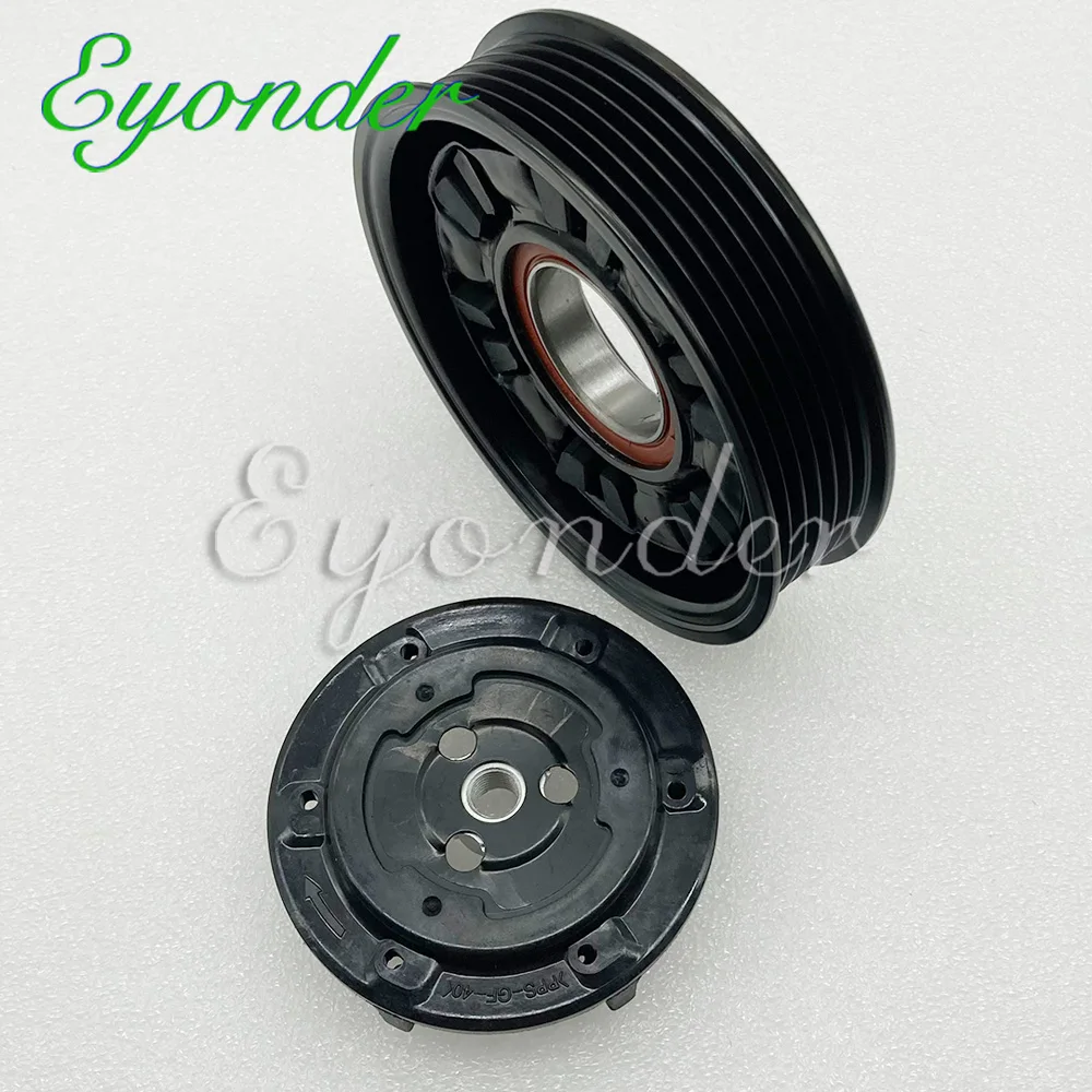 Ac A/c Air Conditioning Compressor Clutch Assembly 6pk For Bmw 5series