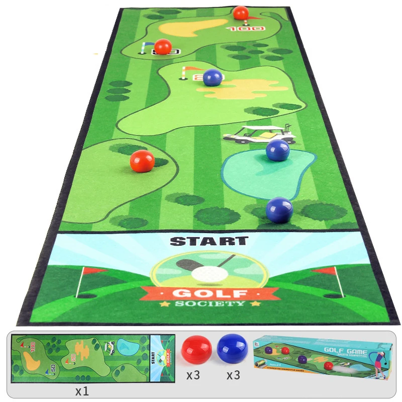 Interactive Bowling and Curling Mat Game Fun Football-Inspired Parent-Child Toy Sports Unforgettable Leisurely Entertainment