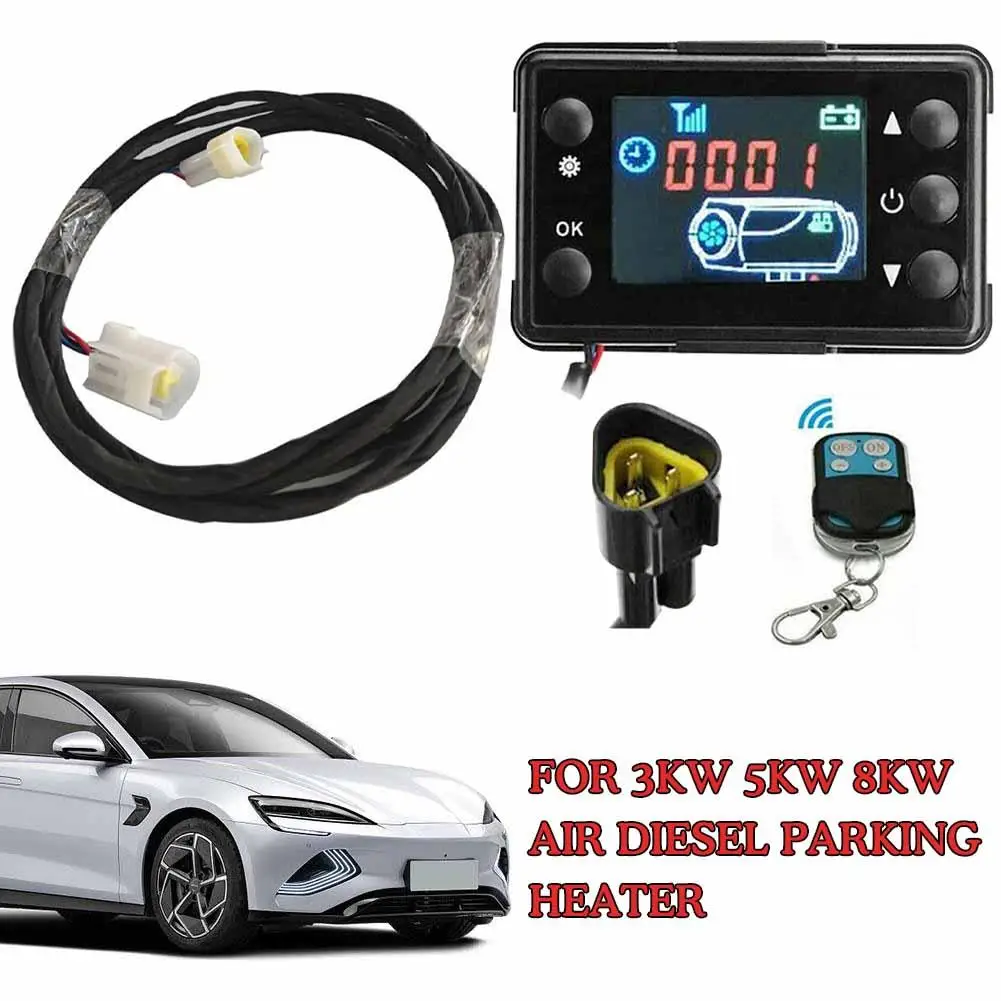 

12V 2KW 5KW 8KW Air Diesel Parking Heater LCD Monitor Switch Remote Control Board Motherboard For Car Truck Van Boat G0I9