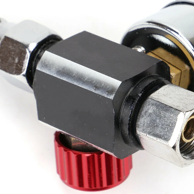 1PCS Pressure Gauge Pneumatic Pressure Regulating Valve - Spray Gun Air Pressure Controller - Tool Accessories 5