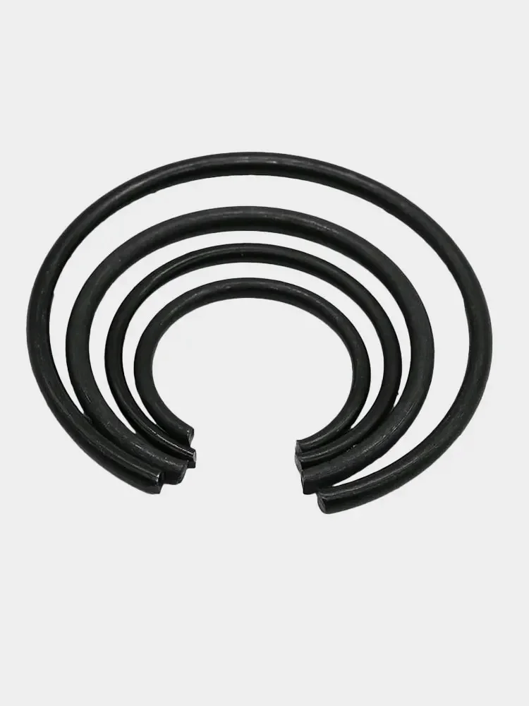 Amazon.com: CREAP Roundwire Snap Ring for Shaft 70 Manganese Steel Wire  Retaining Ring,Ring, External Clamp C Type Retaining Ring ￠4-￠140 (Size :  M95(8Pcs)) : Industrial & Scientific