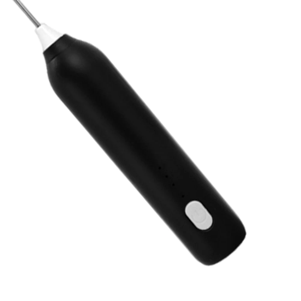 Electric Milk Frother USB Charging Portable Milk Frother 3 Gears Handheld Foam Maker Coffee Whisk Mixer for Kitchen Cooking 5