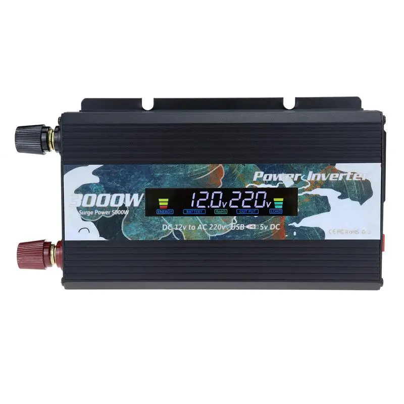 

Pure Sine Waves Inverter DC 12v To AC 110V/220V 5000W Voltage Power Converter Solar Inverter