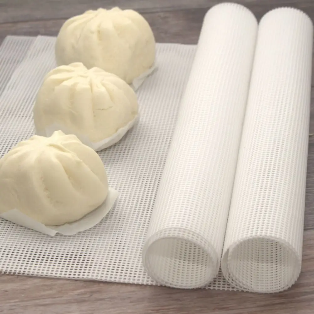 

1Pcs Food Fruit Dryer Steamer Mesh Pad Silicone Reusable Baking Mat Oven Kitchen Accessories Non-Stick Dehydrator Sheets