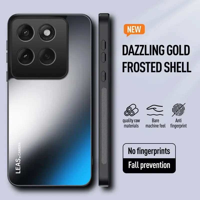 ShockProof Frosted Soft TPU Matte Back Cover