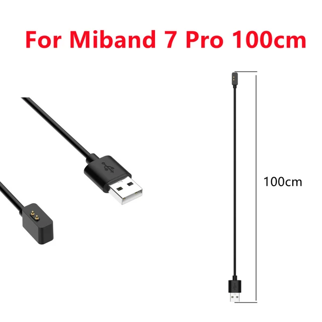 Cargador USB magnético para Xiaomi Mi Band 7, 6, 5, 4, 3, 2, Cable de  repuesto, adaptador de carga USB para Xiaomi MiBand - AliExpress