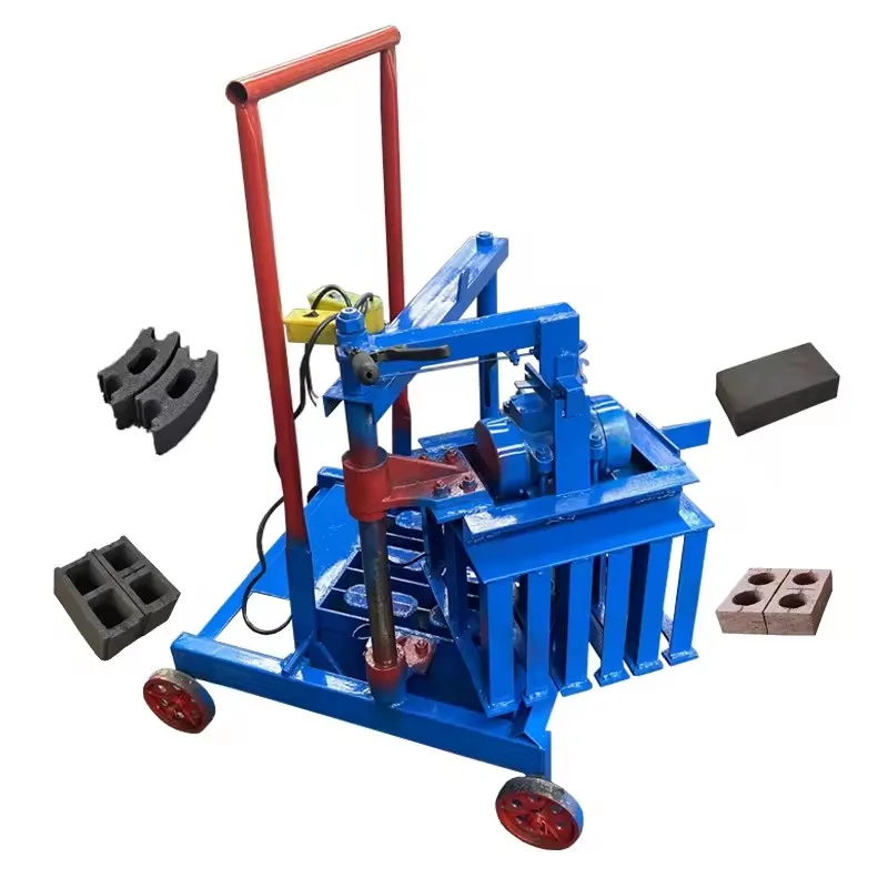 Machine à briques Hydraform, Machine de moulage de briques imbriquées, blocs de fabrication de machines