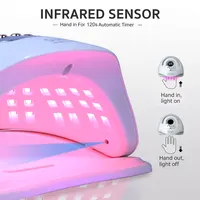 81 LEDs Professional Nail Dryer LED UV Lamp for Nails Gel Polish Dryer Light Nail Art Accessories Curing Gel Toe Nails 2