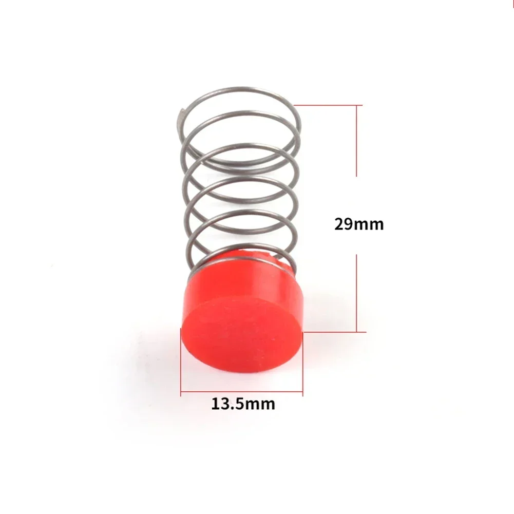 10pcs 13.5×29mm 발 보호 고무 씰 패드 공기 압축기 씰 패드 용 내열성 스프링 스프링 액세서리