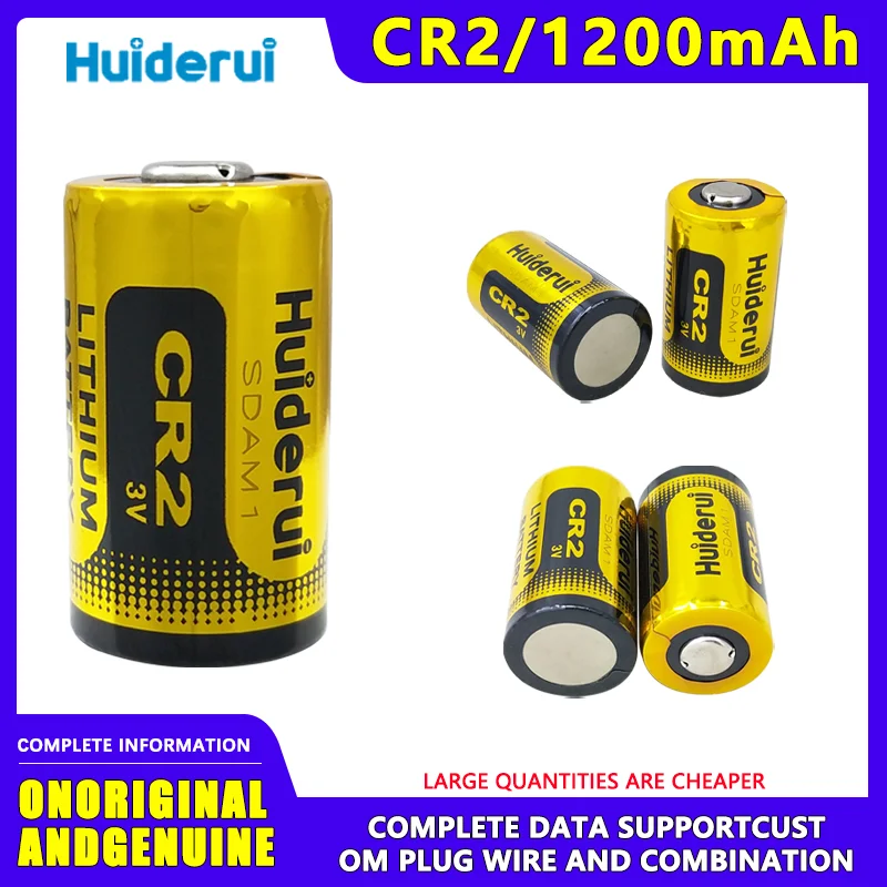Huiderui Cr2 Fotocamera Polaroid 3V Batteria Al Litio Visione Notturna Strumento Telemetro Rilevatore Di Gas Cr15H270