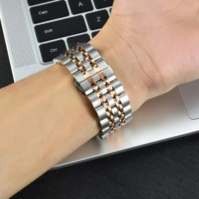 Stainless Steel Metal Strap Bracelet