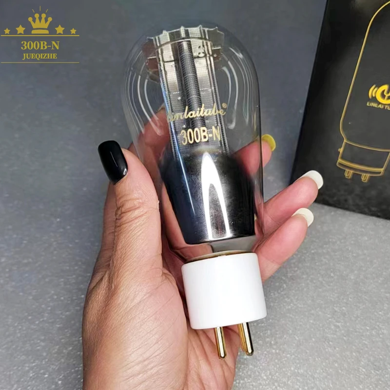 Linlai Tube 300B-N 300B-G Original Factory Matched Pair for Vacuum Tube Amplifier HIFI Amplifier Diy Audio Amp Accessories 4