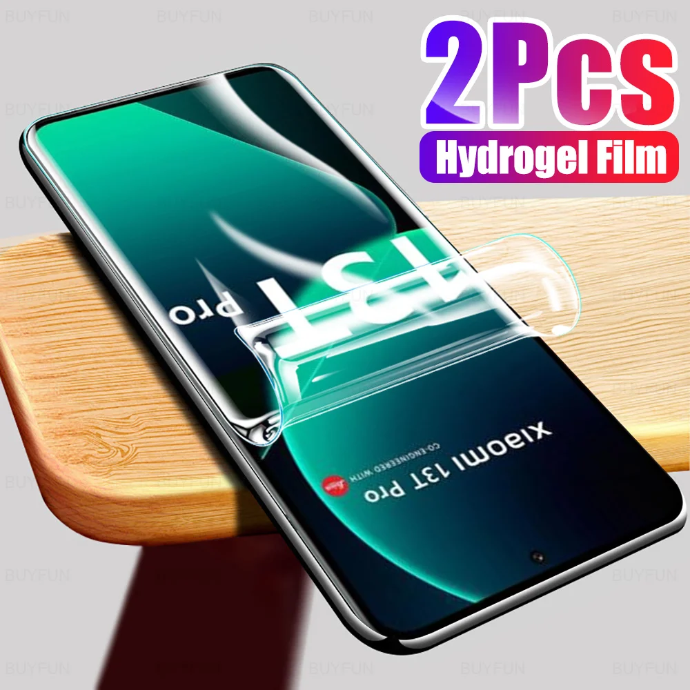 2 Pezzi Full Glue Cover Hydrogel Film Not Glass Per Xiaomi 13 T Pro 5G Screen Protector Xiaomi13T Mi 13Tpro 13 T T13 Mi13T Xiaomi13T