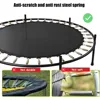5FT Trampoline with Safety Enclosure Net, Parent-Child Interactive Game Fitness Trampoline Toy 2